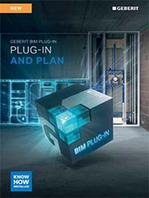 Plug in and plan. Geberit BIM plug-in