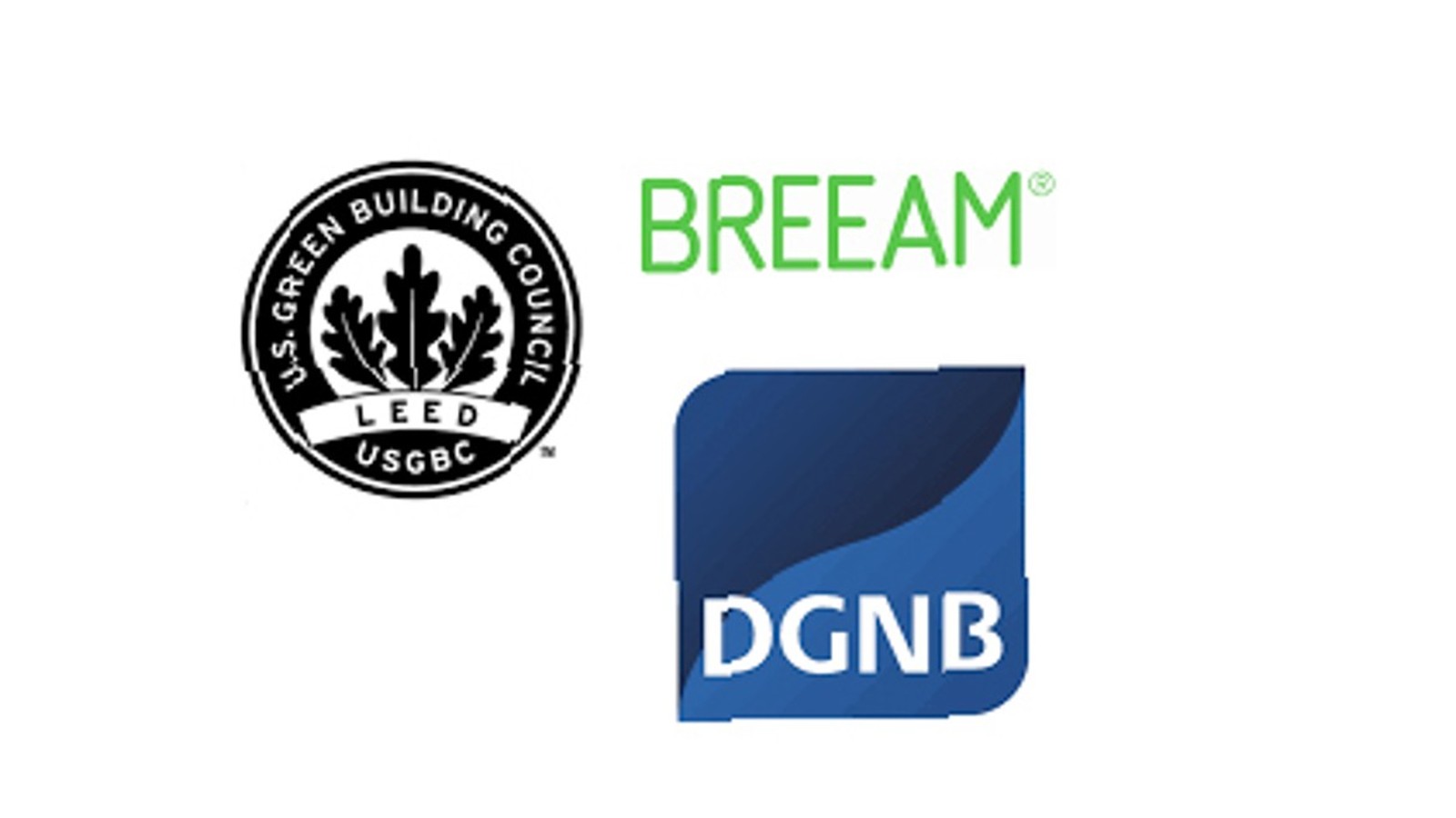 BREEAM, LEED and DGNB stand for the three most important certification systems for sustainable building worldwide BREEAM, LEED and DGNB stand for the three most important certification systems for sustainable building worldwide