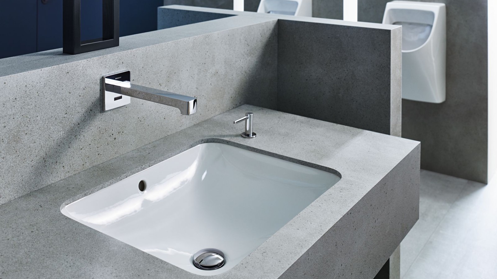 Geberit VariForm under-countertop washbasin, rectangular Geberit VariForm under-countertop washbasin, rectangular
