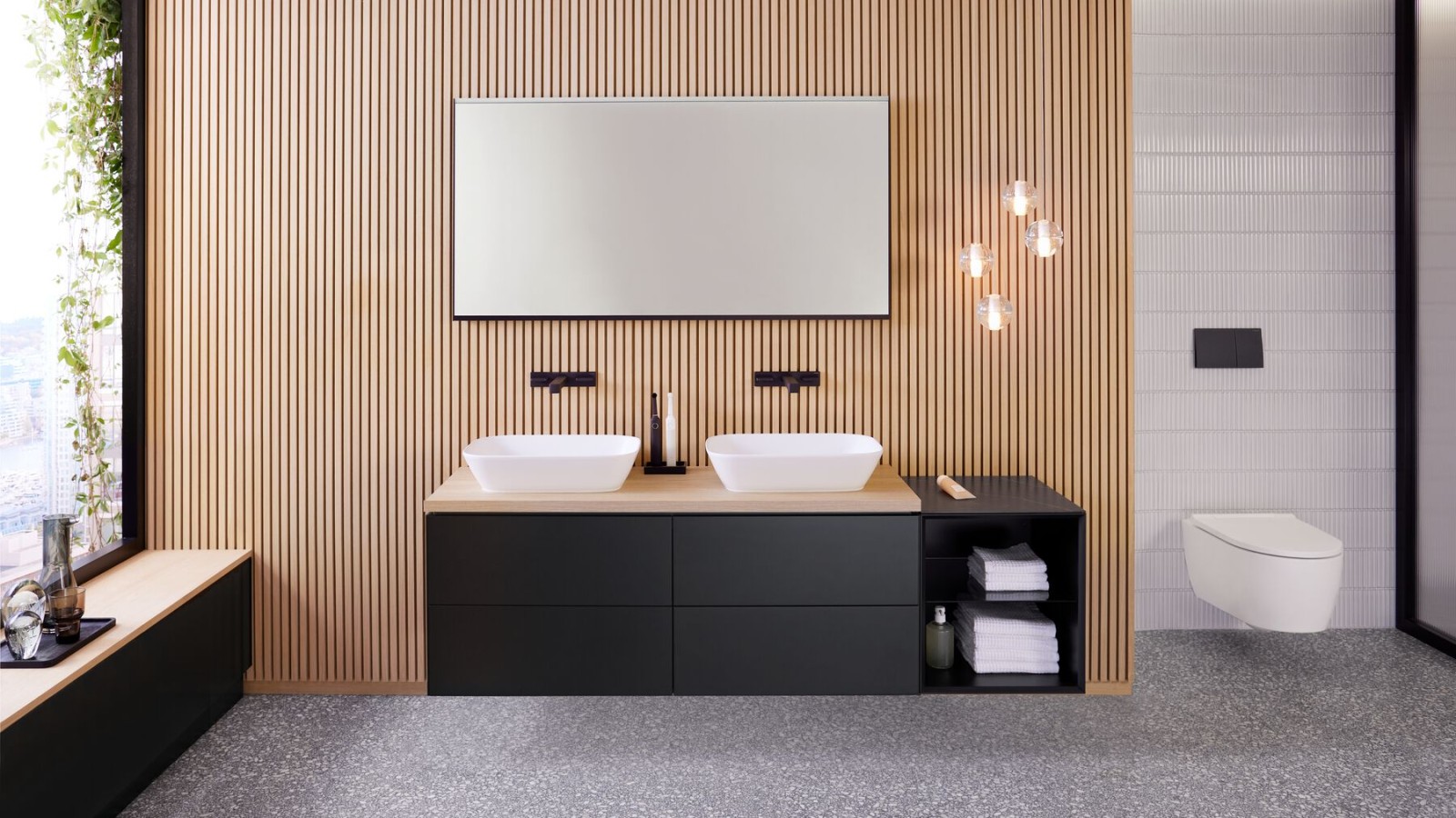 Geberit ONE double washbasin Geberit ONE double washbasin