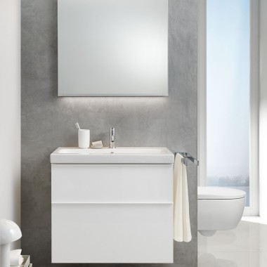 Geberit iCon bathroom with small floor plan