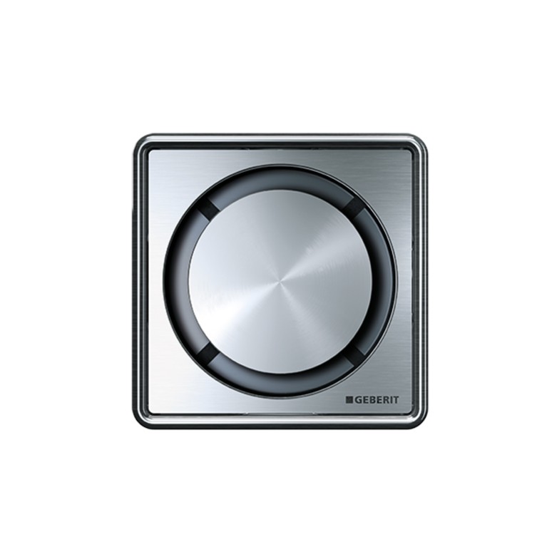 The design cover for the shower floor drain in a round version The design cover for the shower floor drain in a round version