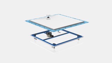 Installation frame for Setaplano shower surface Installation frame for Setaplano shower surface