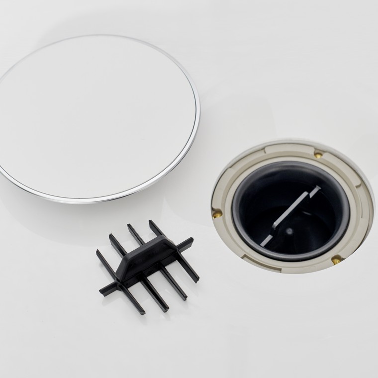 Geberit Nemea shower tray with integrated Geberit comb insert Geberit Nemea shower tray with integrated Geberit comb insert