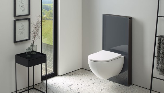 Geberit sanitary module Monolith Lava