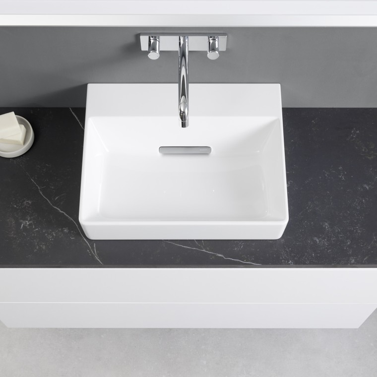 Washbasin and a cabinet from Geberit ONE Washbasin and a cabinet from Geberit ONE