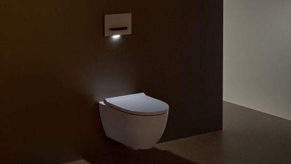 Geberit Monolith with LED orientation light