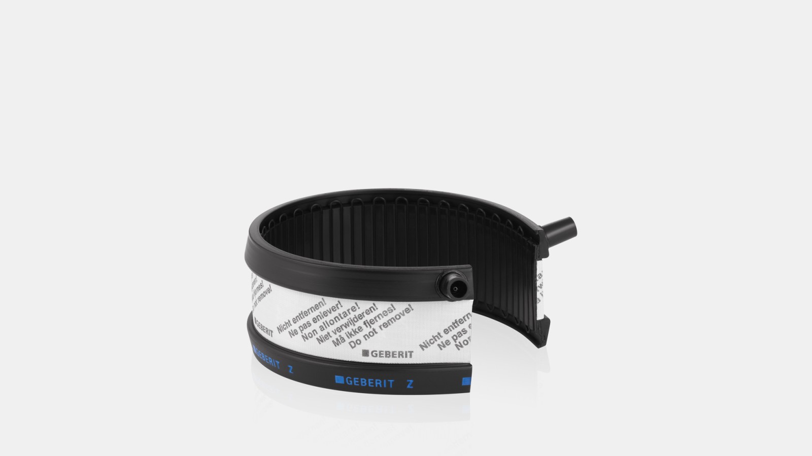 Geberit Pluvia: Installation of the anchor points with the Geberit electrofusion tape Geberit Pluvia: Installation of the anchor points with the Geberit electrofusion tape