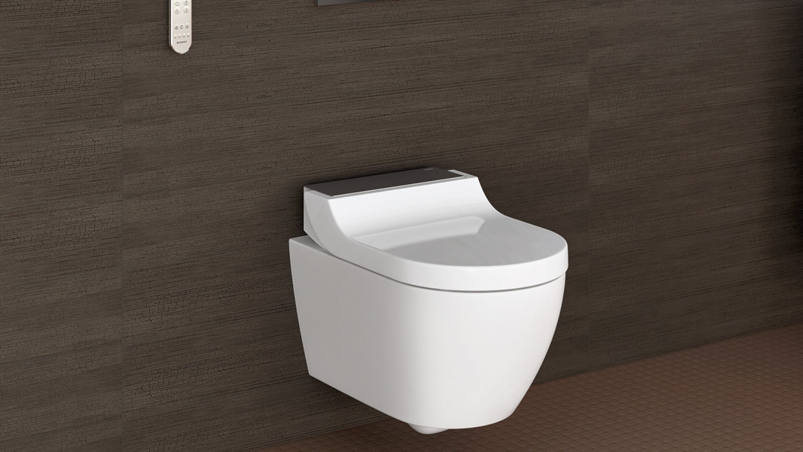 Geberit AquaClean Tuma Comfort shower toilet with heatable WC seat