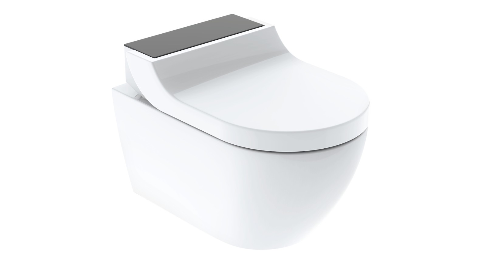 Geberit AquaClean Tuma in black glass Geberit AquaClean Tuma in black glass