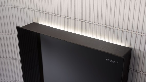 Geberit Monolith with LED orientation light Geberit Monolith with LED orientation light