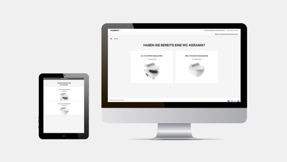 Geberit AquaClean ceramics calculator – tool overview Geberit AquaClean ceramics calculator – tool overview