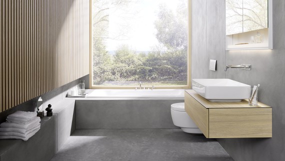 The 6x6 winning bathroom design by Danish architecture company Bjerg Arkitektur (© Geberit) The 6x6 winning bathroom design by Danish architecture company Bjerg Arkitektur (© Geberit)