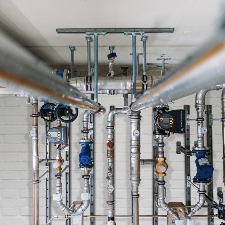 Geberit Mapress Therm offers reliable protection against external corrosion in closed cooling or refrigeration circuits with condensate formation