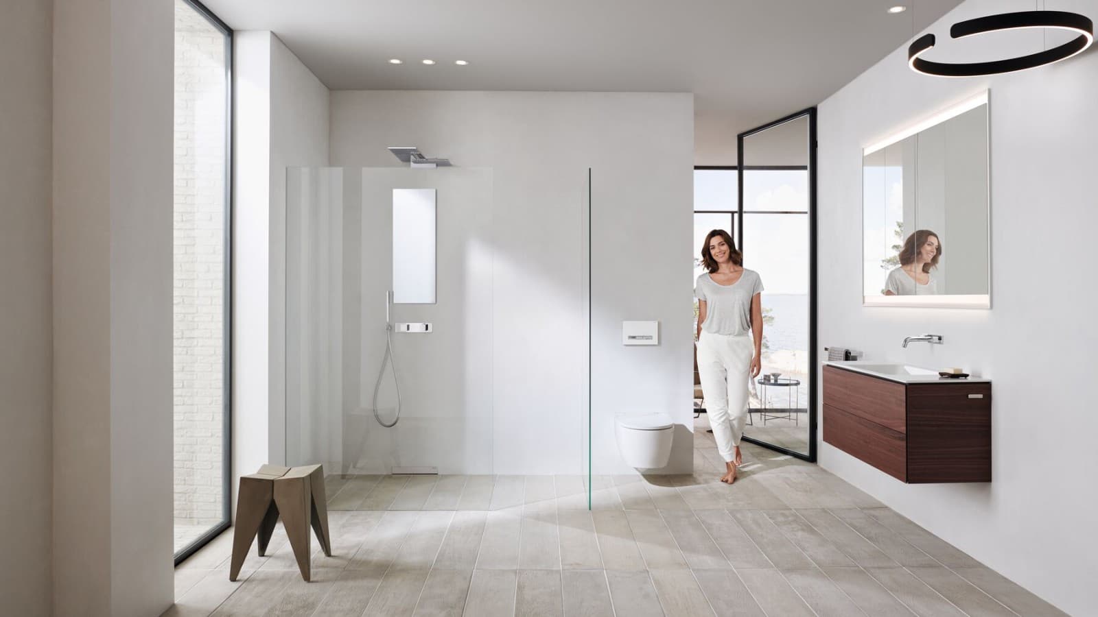 Geberit ONE bathroom with shower solution Geberit ONE bathroom with shower solution