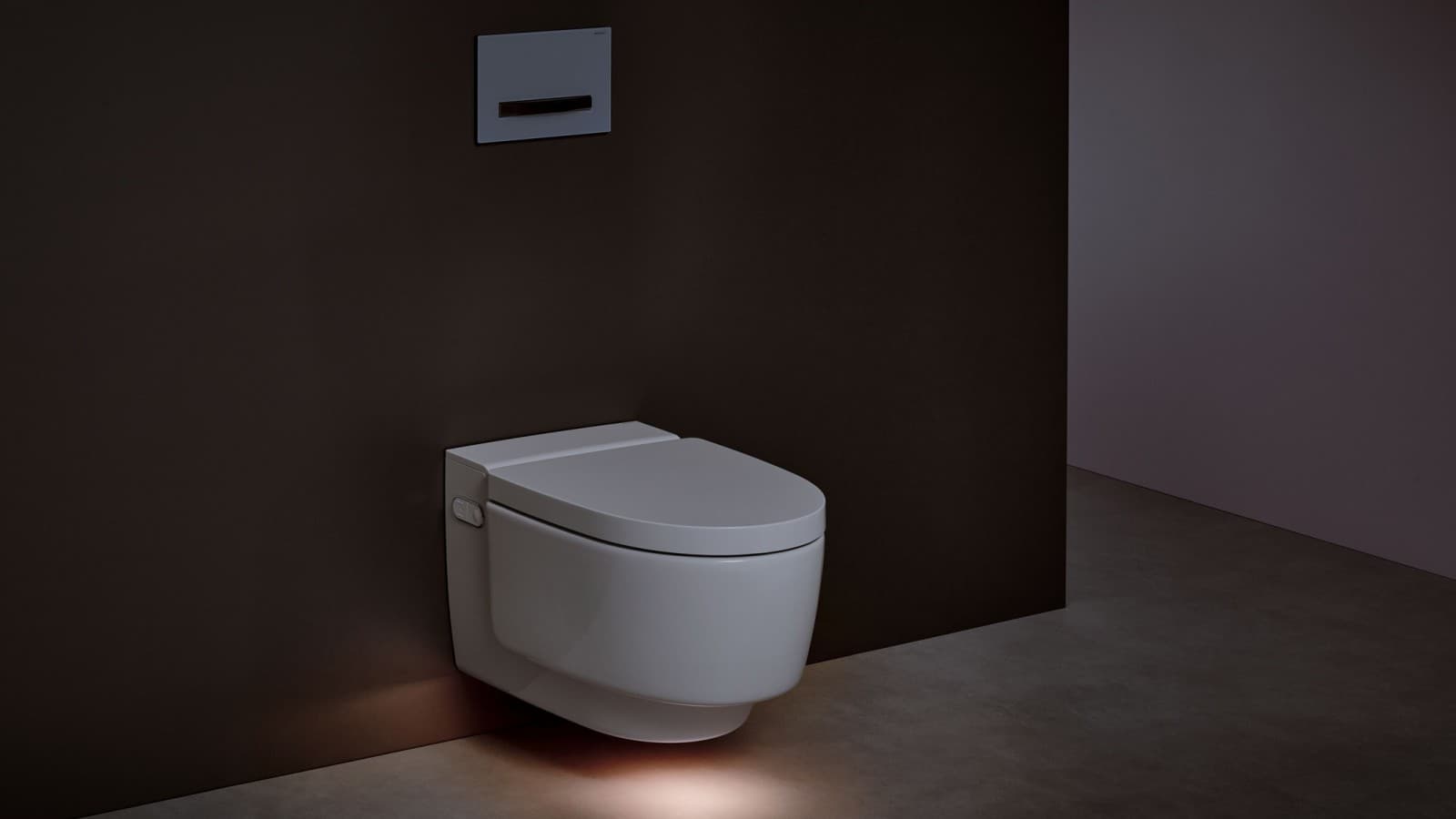 Geberit AquaClean Mera Comfort with orientation light Geberit AquaClean Mera Comfort with orientation light