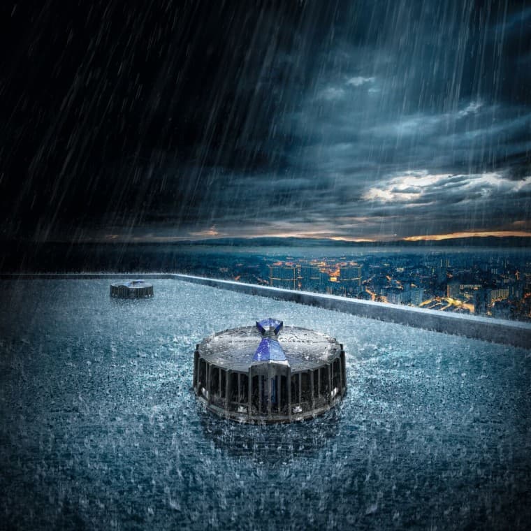 Active roof drainage with Geberit Pluvia Active roof drainage with Geberit Pluvia