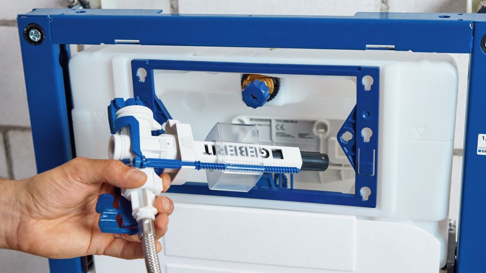 Geberit DuoFix and Geberit Type 383 water supply valve for cisterns Geberit DuoFix and Geberit Type 383 water supply valve for cisterns