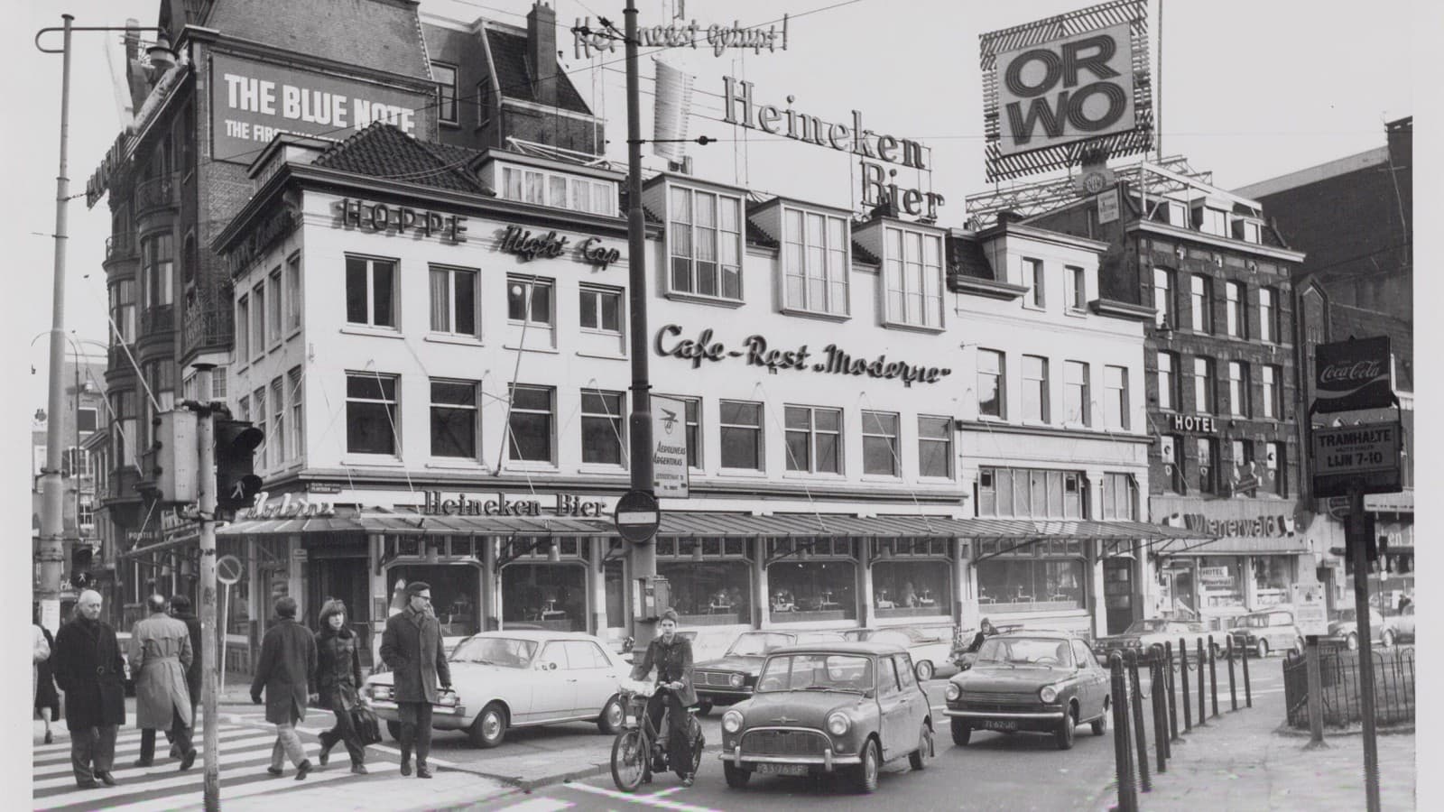 The building in 1972 (© The Amsterdam City Archives) The building in 1972 (© The Amsterdam City Archives)